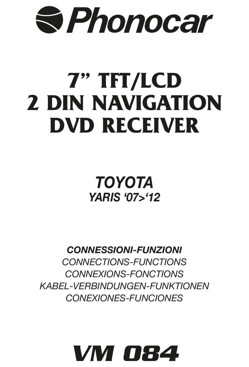 Phonocar VM084 User manual