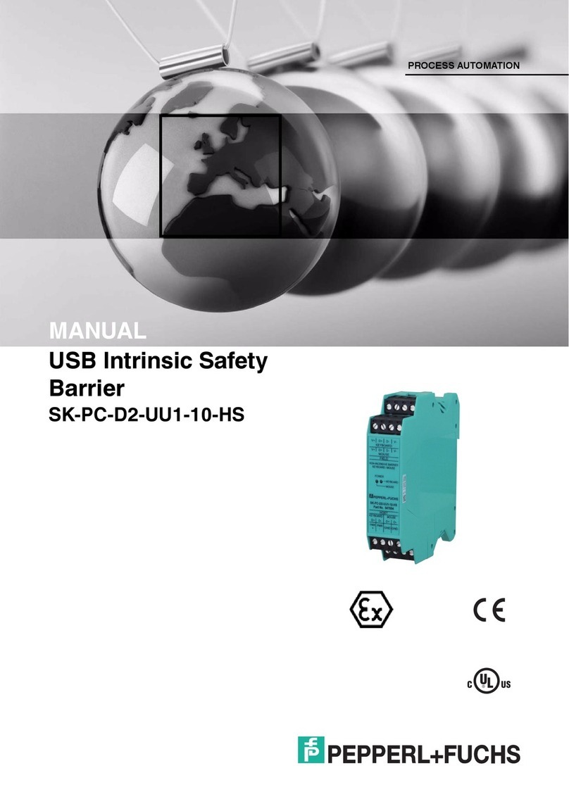 Pepperl+Fuchs SK-PC-D2-UU1-10-HS User manual