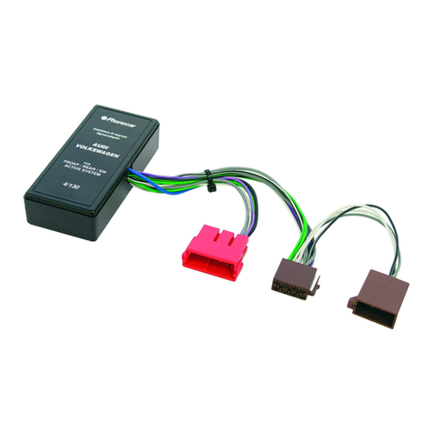 Phonocar 4/130 instruction manual