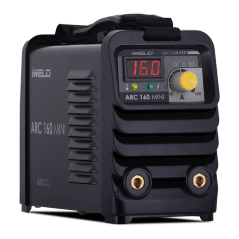 iWeld QUICKSILVER ARC 160 MINI user manual
