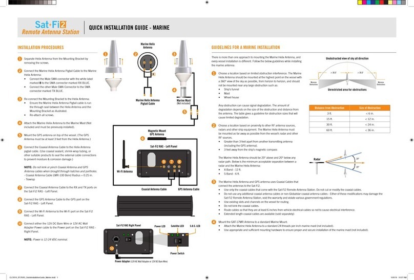 Globalstar Sat Fi2 Quick installation guide