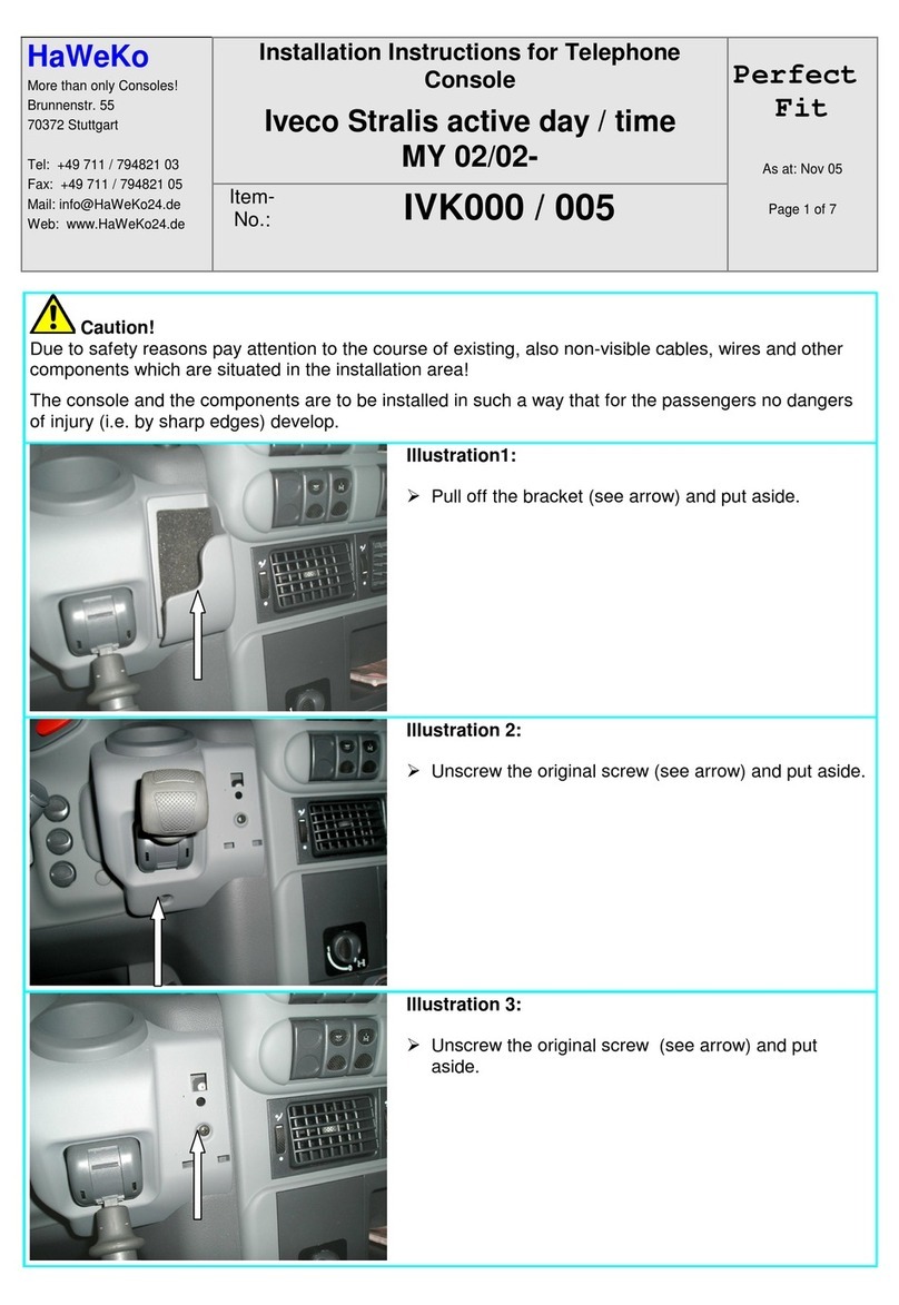 HaWeKo IVK000/005 installation instructions HaWeKo IVK000/005 installation instructions