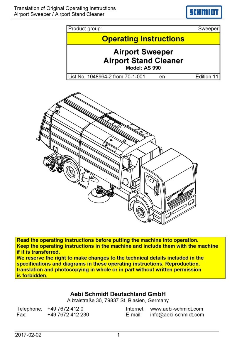 Schmidt AS 990 operating instructions
