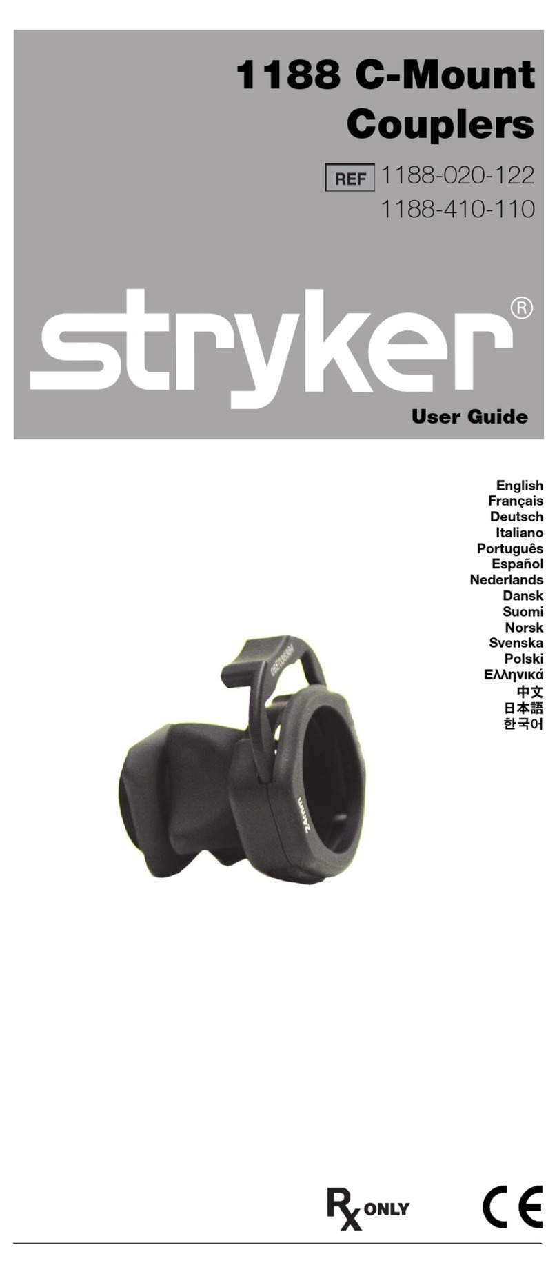 Stryker 1188 Series user guide
