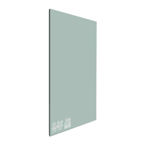 BYECOLD Smart Mirror User guide