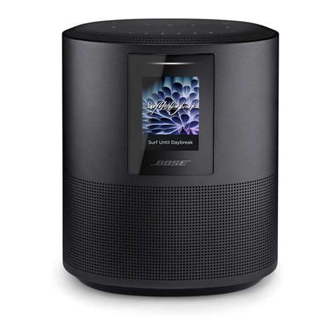Bose Acoustimass 500 User manual