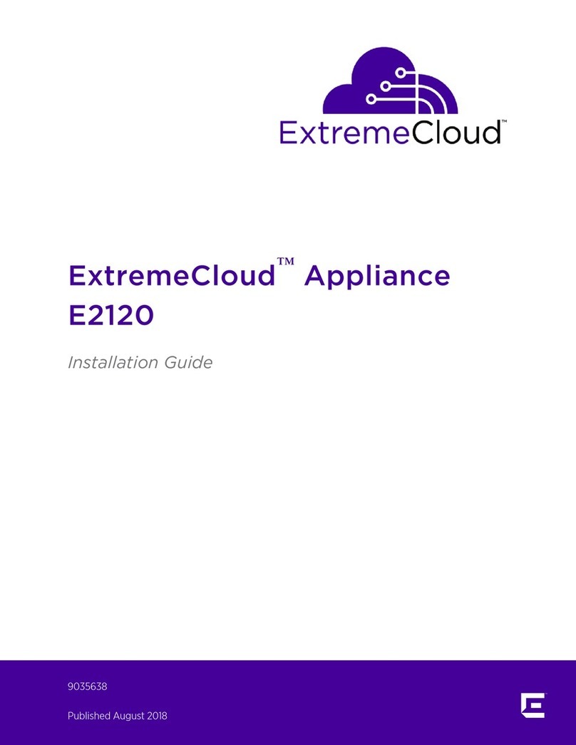 Extreme Networks ExtremeCloud Appliance E2120 User manual Extreme Networks ExtremeCloud Appliance E2120 User manual