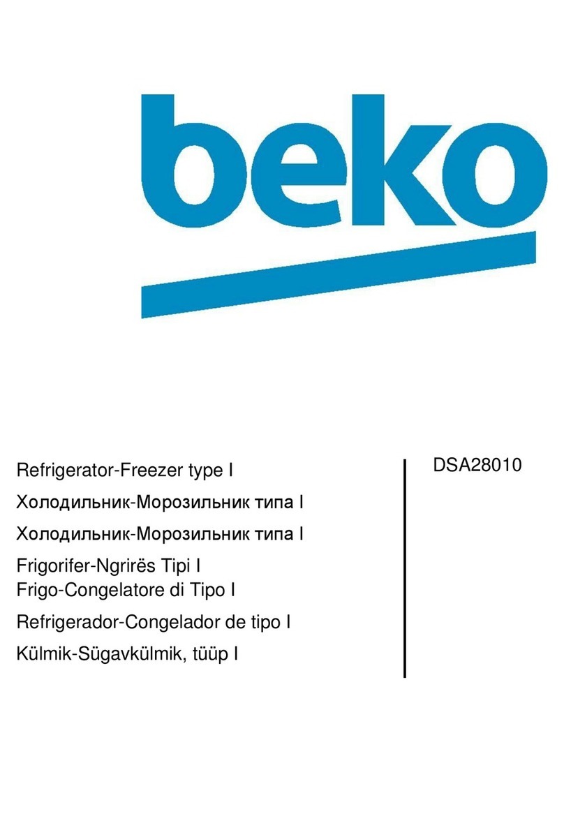 Beko DSA28010 User manual