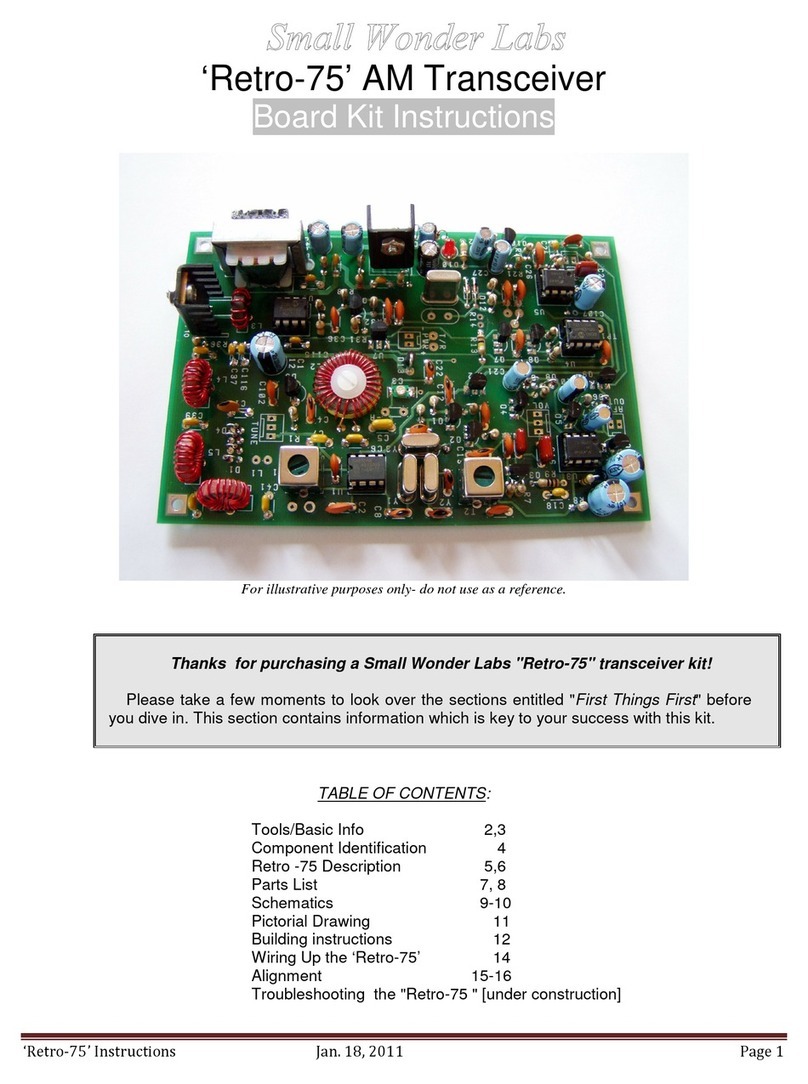 Small Wonder Labs Retro-75 instructions