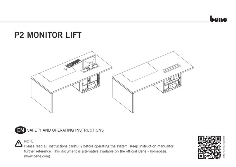 BENE P2 Safety and operating instructions