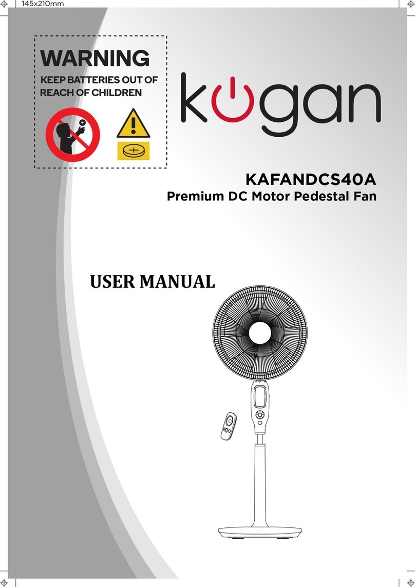 Kogan KAFANDCS40A user manual