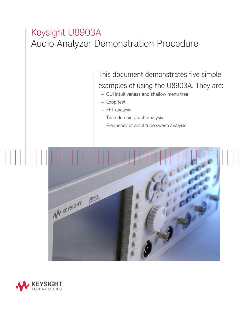 Keysight U8903A User manual