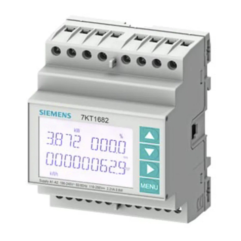 Siemens SENTRON 7KT1681 manual Siemens SENTRON 7KT1681 manual