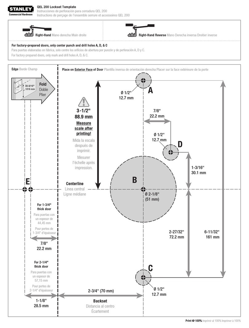 Stanley QEL 200 User manual