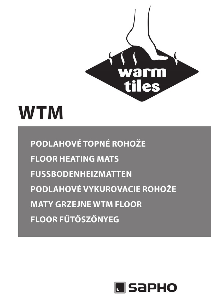 Sapho WTM installation manual