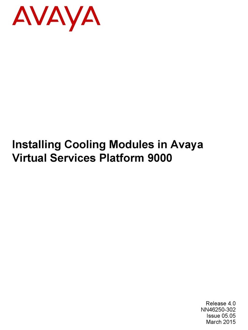 Avaya 9012FC IO User manual