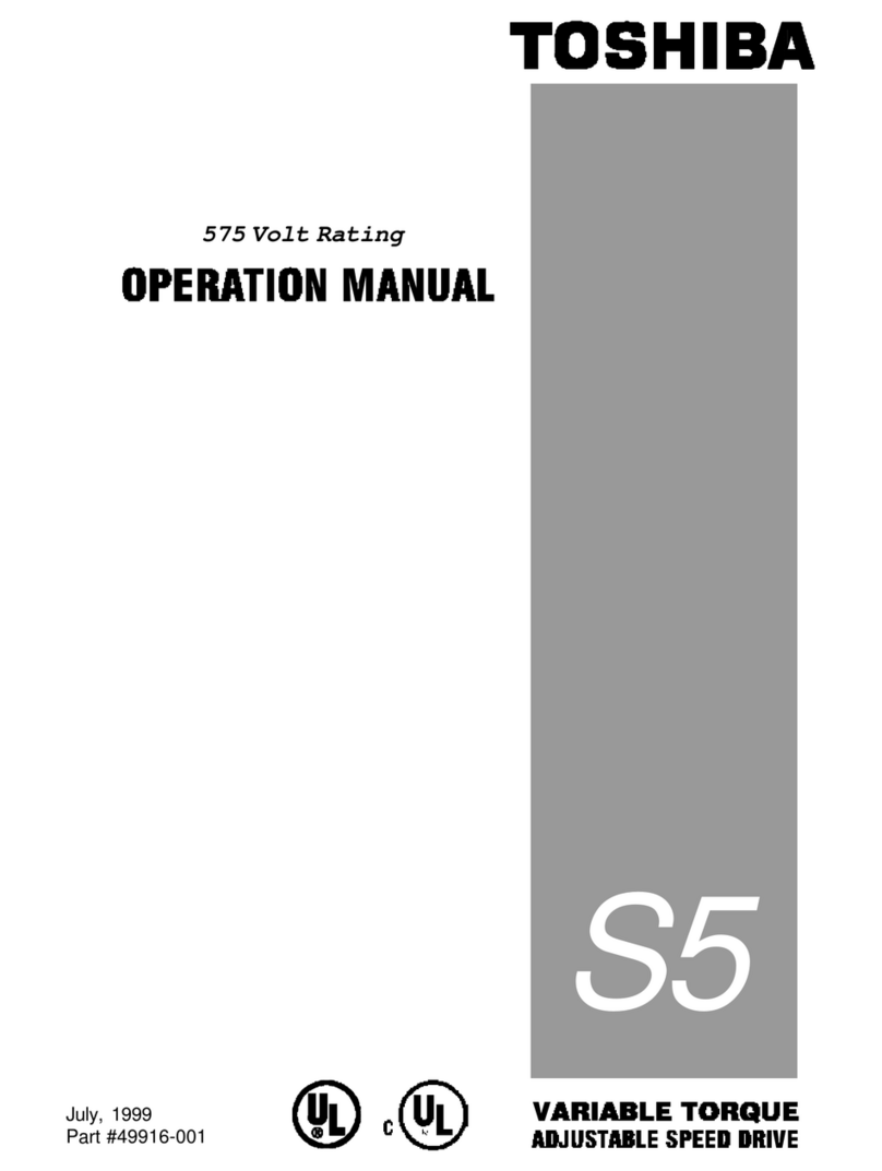 Toshiba VFS5 Series User manual Toshiba VFS5 Series User manual
