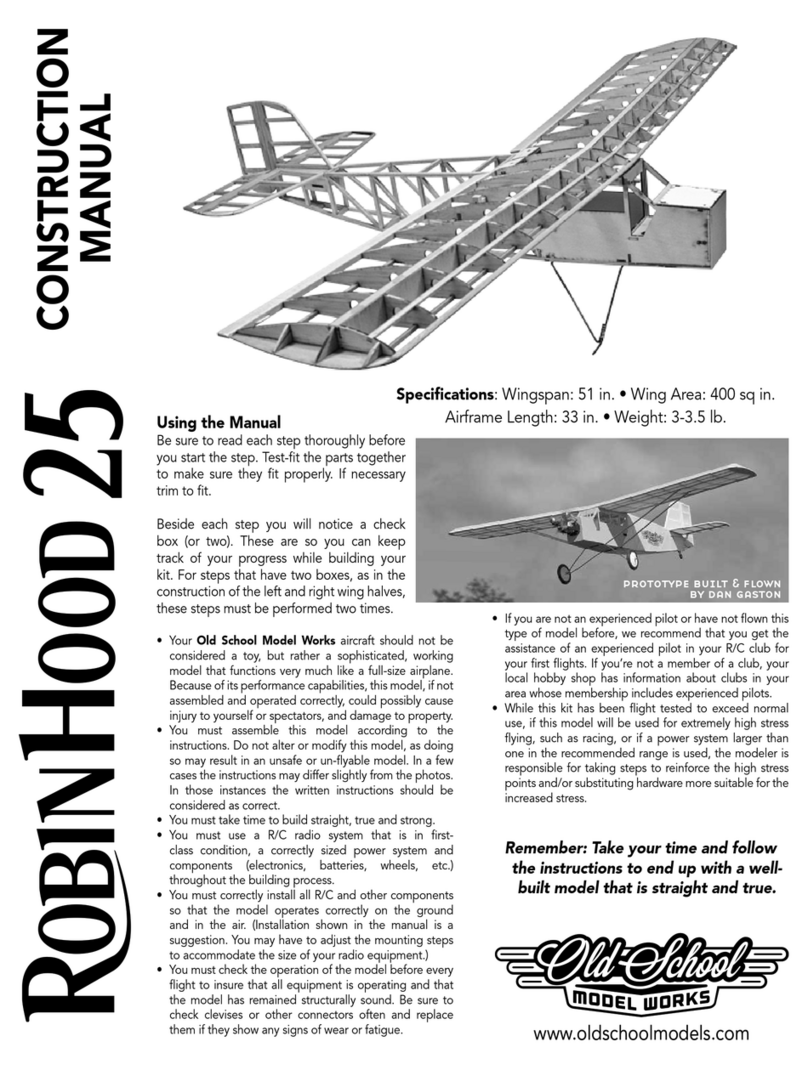 Old School Model Works Robin Hood 25 Construction manual Old School Model Works Robin Hood 25 Construction manual