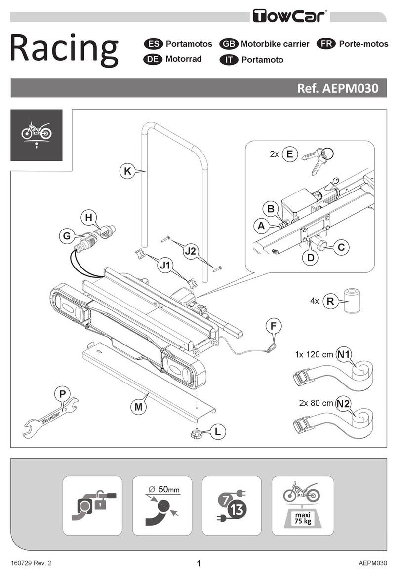 TowCar AEPM030 manual
