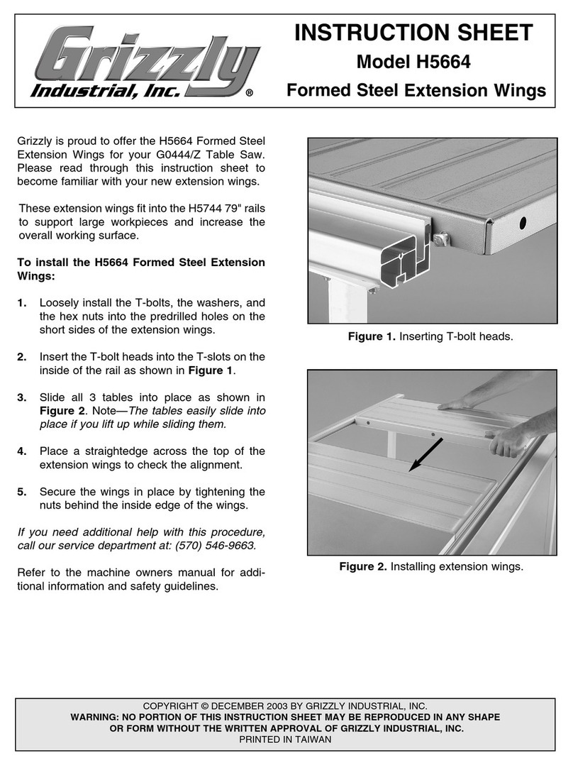 Grizzly H5664 User manual