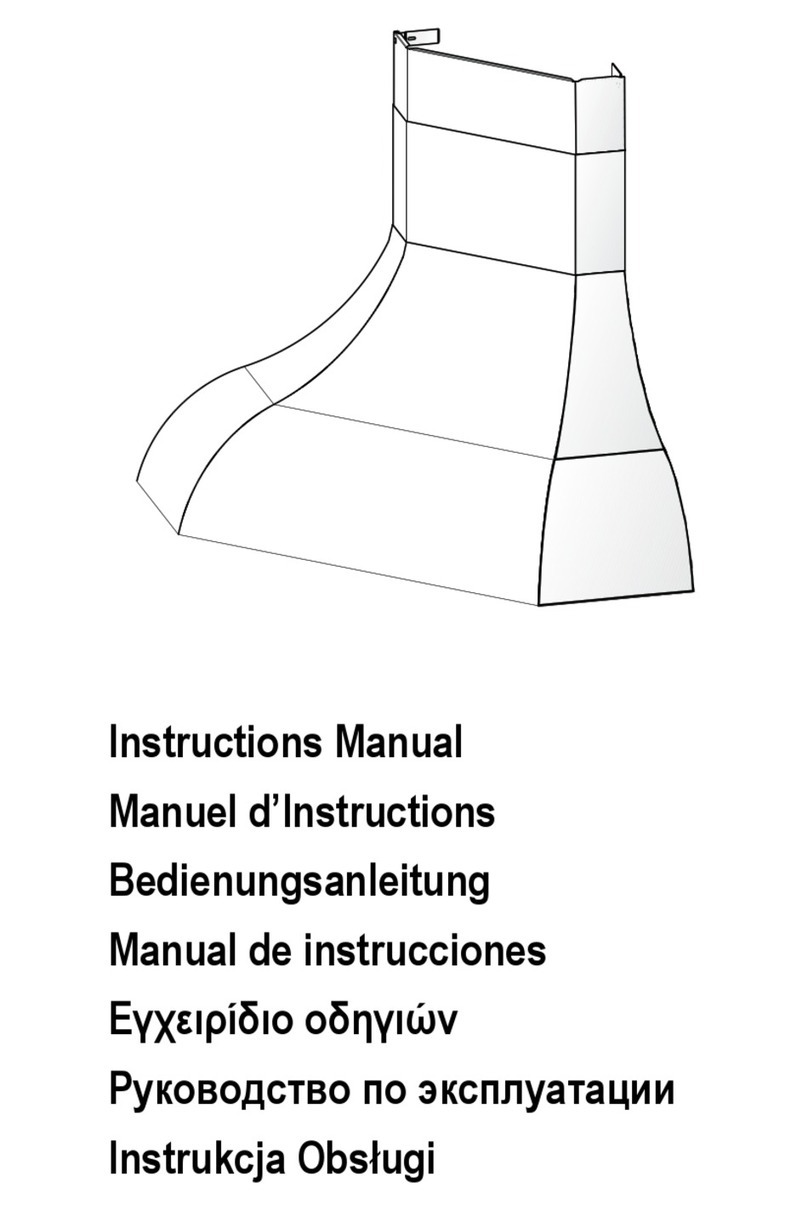 Faber WEST ANGOLO BIANCO SC User manual