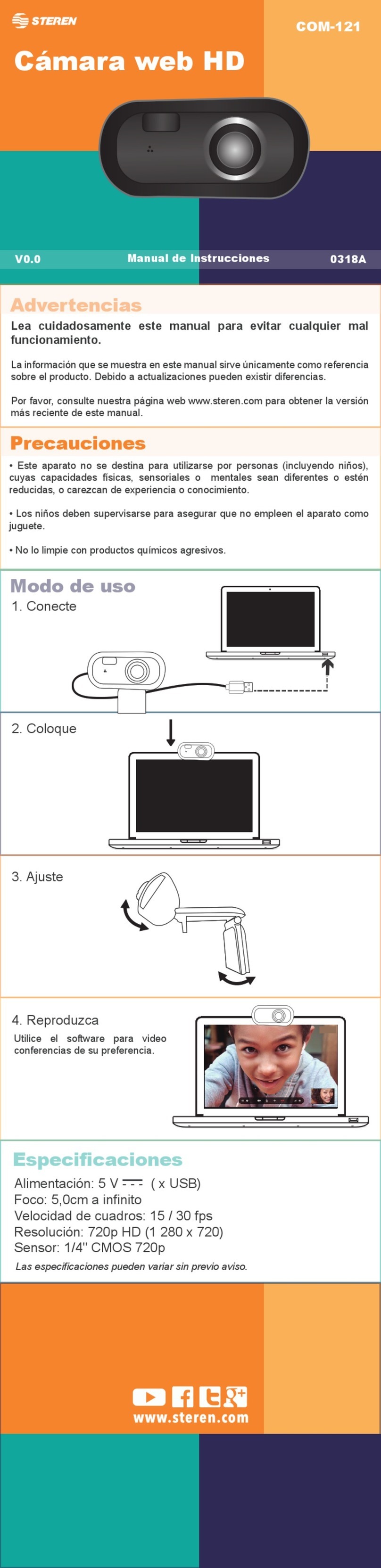 Steren COM-121 instruction manual