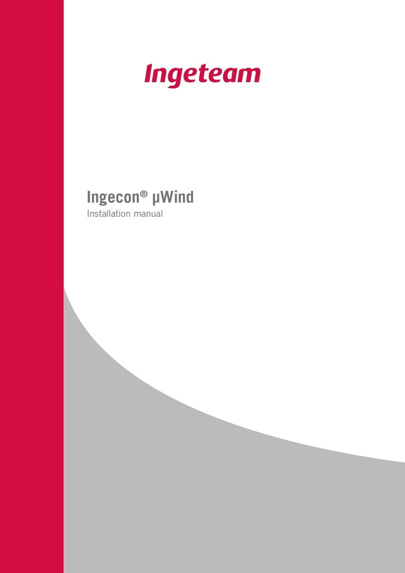 Ingeteam Ingecon mWind Series installation manual