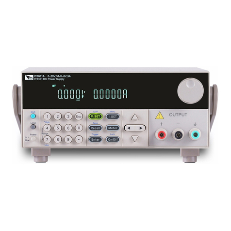 I-Tech IT6800B Series Operating instructions