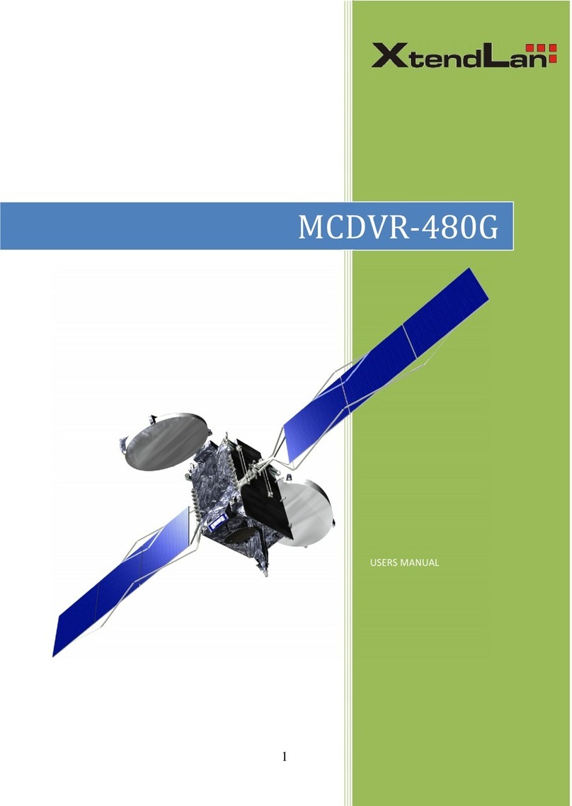 XtendLan MCDVR-480G user manual