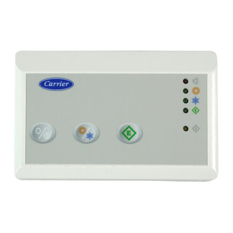 Carrier Aquasnap Plus 33AW-RC1 User manual