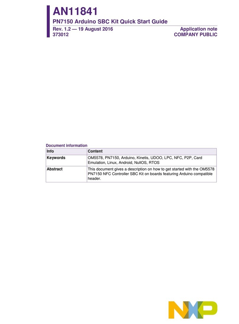 NXP Semiconductors OM5578 PN7150 User manual