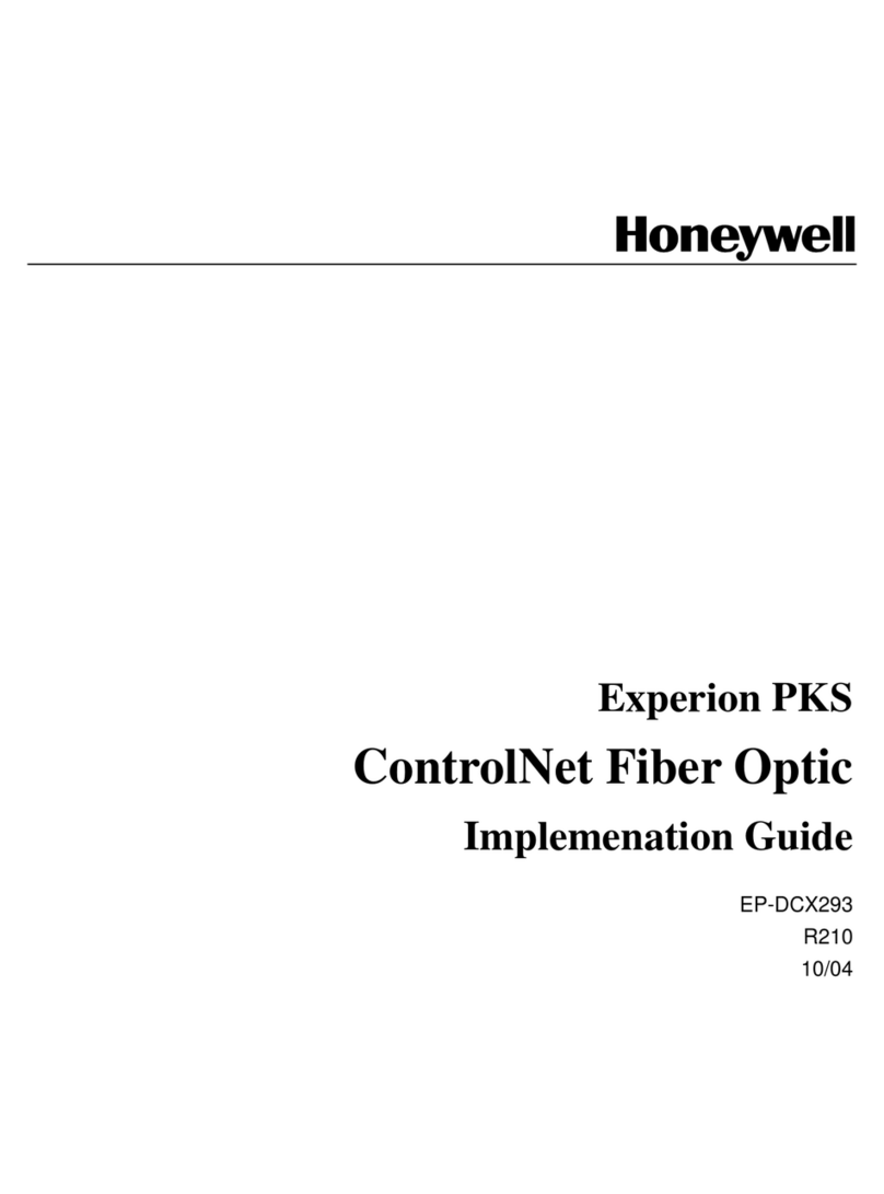 Honeywell TC-RPFM01 User manual