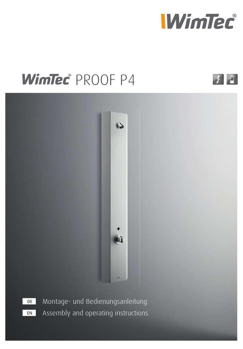 WimTec PROOF P4 Assembly and operating instructions