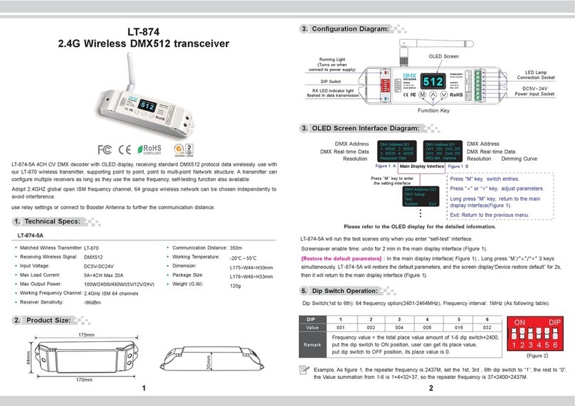 Ltech LT-874 Series manual