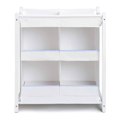 Munchkin Nursery Essentials Organizer owner's manual