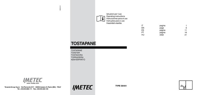 Imetec G9401 operating instructions