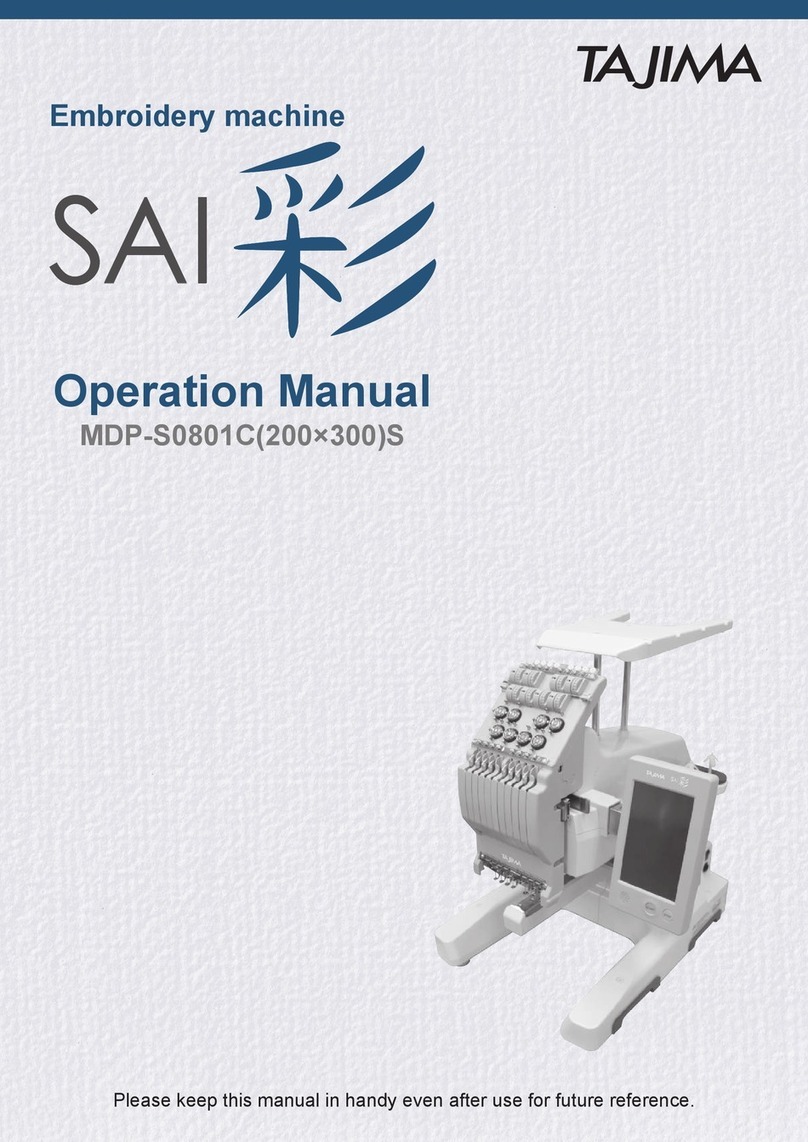 TAJIMA SAI MDP-S0801C(200x300)S Operation manual