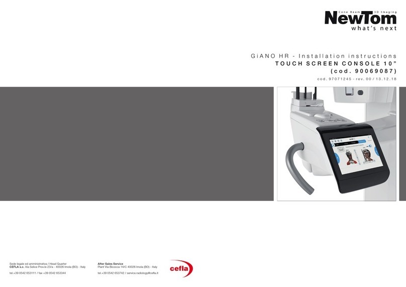 CEFLA GiANO HR installation instructions