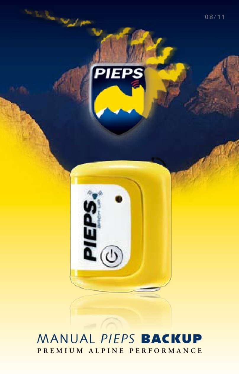 PIEPS Backup manual