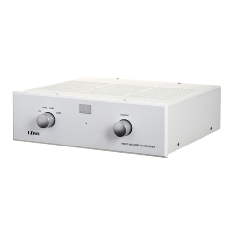 Audio Note I Zero Instruction Manual