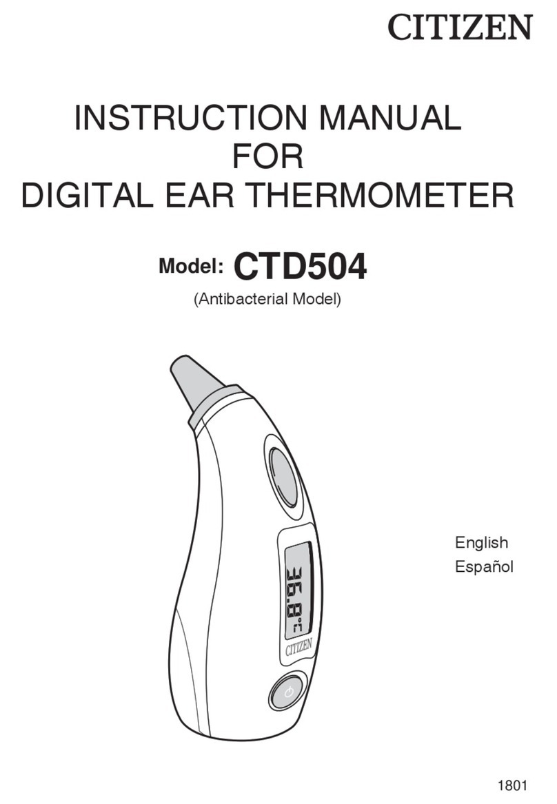 Citizen CTD 504 User manual