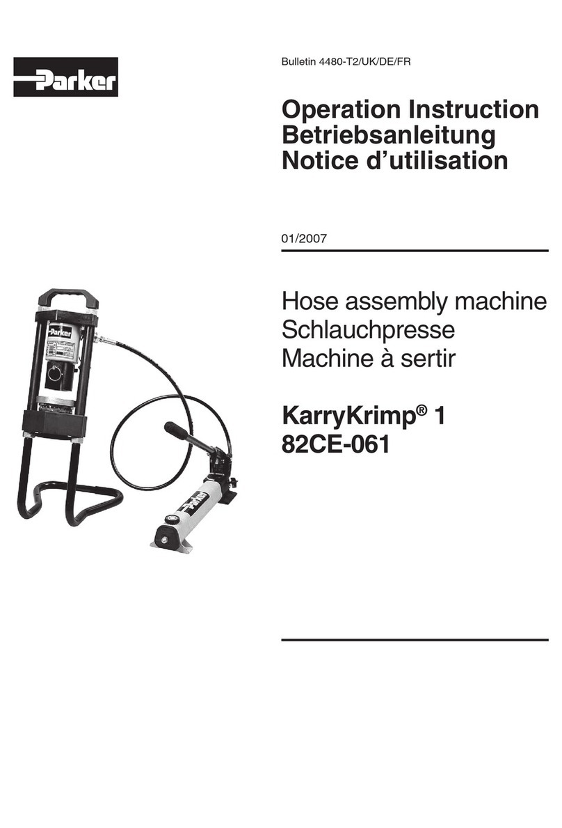 Parker KarryKrimp 1 operation instruction