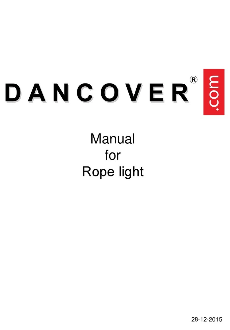 Dancover Rope light manual