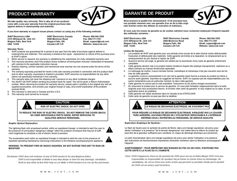 SVAT Clearvu CV31 Installation