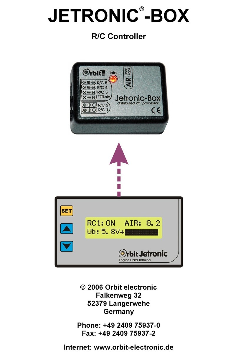 Orbit JETRONIC-BOX manual