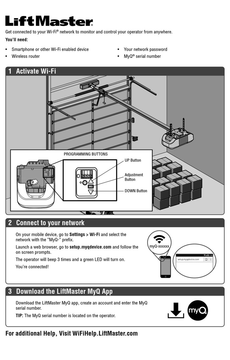 Chamberlain ATSW Programming Instruction