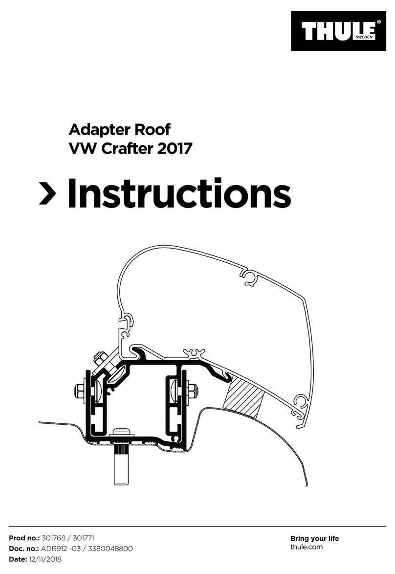 Thule 301768 User manual