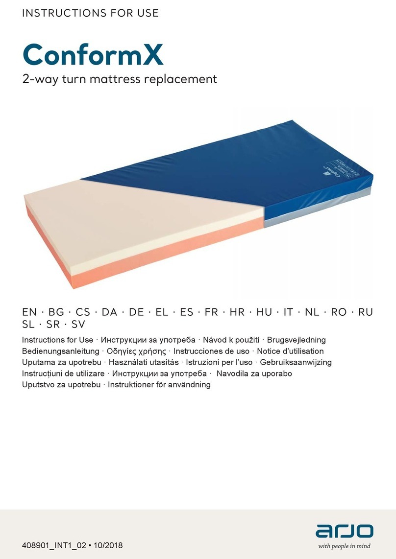 Arjo ConformX User manual