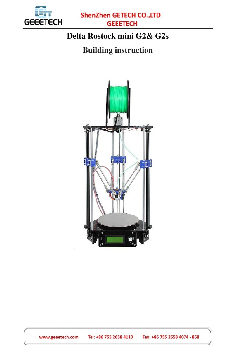 Geeetech Delta Rostock mini G2 Building instructions