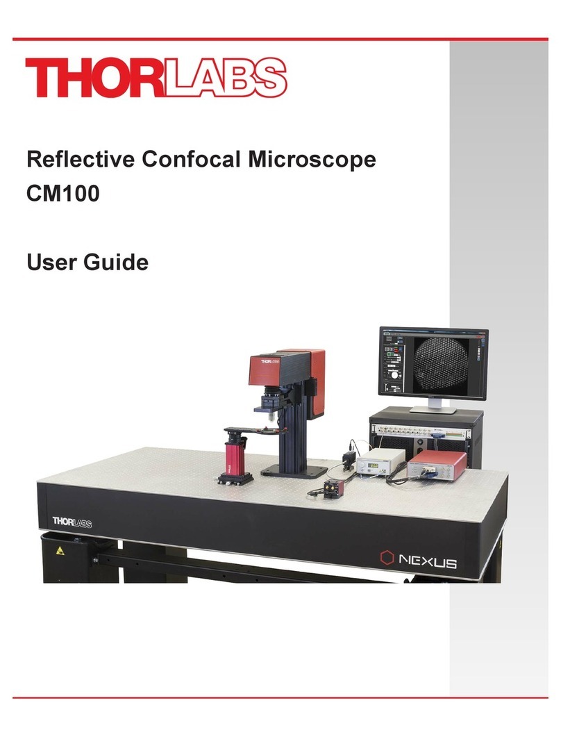THORLABS CM100 User manual